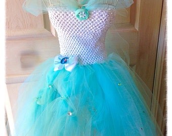 Frozen inspired Elsa Tutu dress