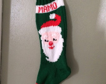 Santa christmas stocking or Rudolph