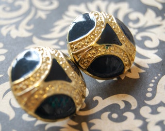 Sterling silver fulani earrings - sterling silver wide hoop earrings
