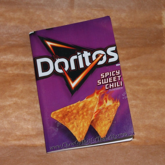 old purple doritos bag