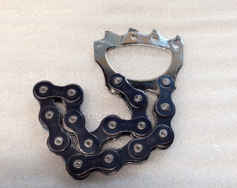 Recycled Bike Gear/Bike Chain Bottle opener