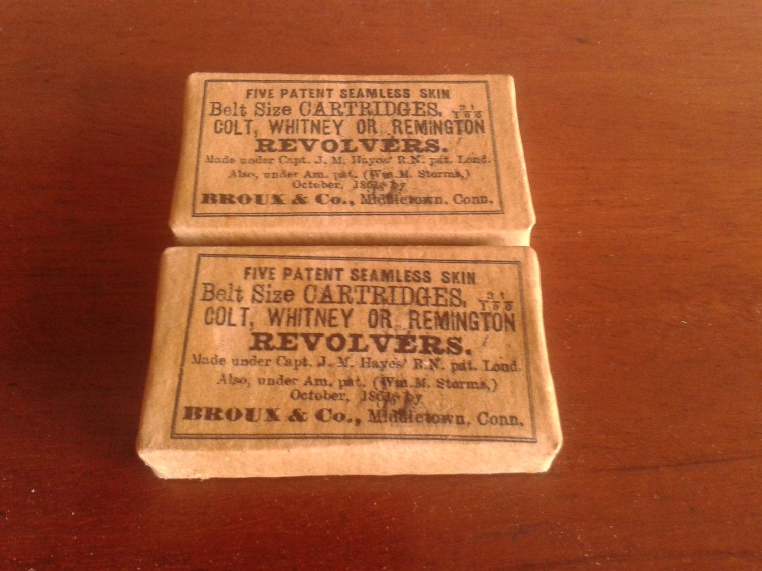 Reproduction .31 Cal Paper Cartridge Pack