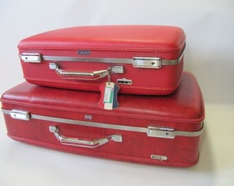Luggage, Suitcase, American Tourister, Wedding, Prop, Photo