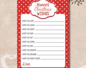 Christmas Wishes for Baby Baby Shower Game - INSTANT DOWNLOAD Il_170x135