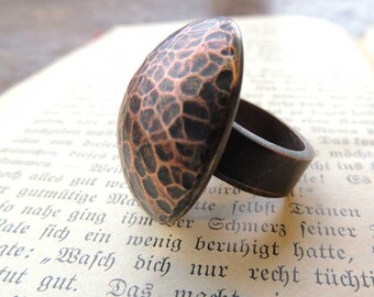 statement ring, copper ring, handmade hammered copper, ring copper, Copper ring, hammered copper, stacking ring, copper jewelry, armor ring