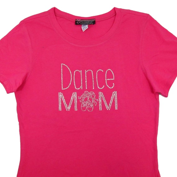 Dance Mom Rhinestone Tshirt Dance Mom by GirlExtraOrdinaire