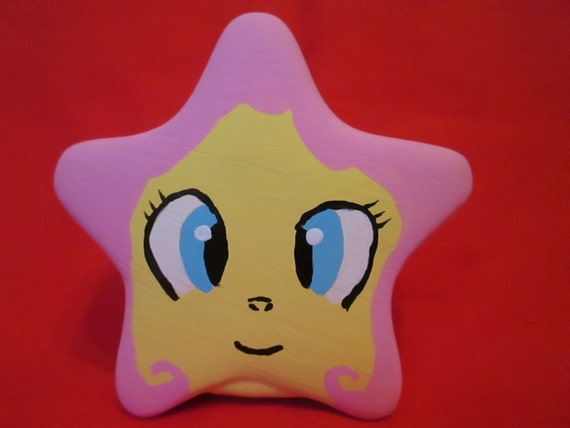 my little pony fluttershy personalized name star bank hand painted rarity pinkie pie derpy hooves rainbow dash applejack twilight sparkle