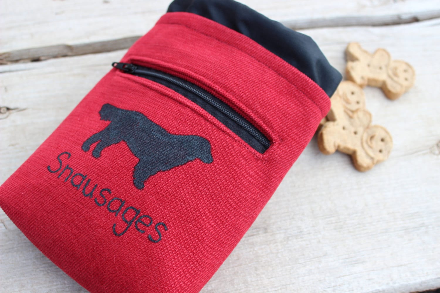 Custom Dog Treat Training Pouch Bag with Carabiner Custom