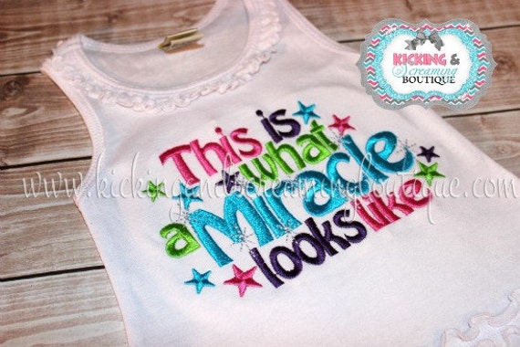 This is what a Miracle looks like by KickingandScreaming1 on Etsy