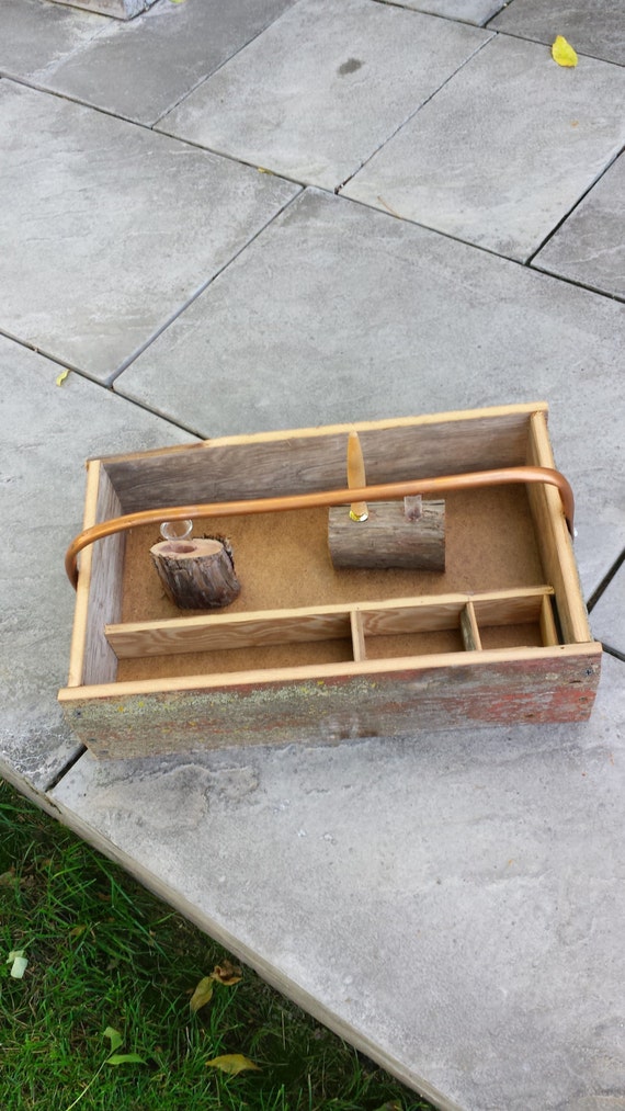 Barn wood tool box