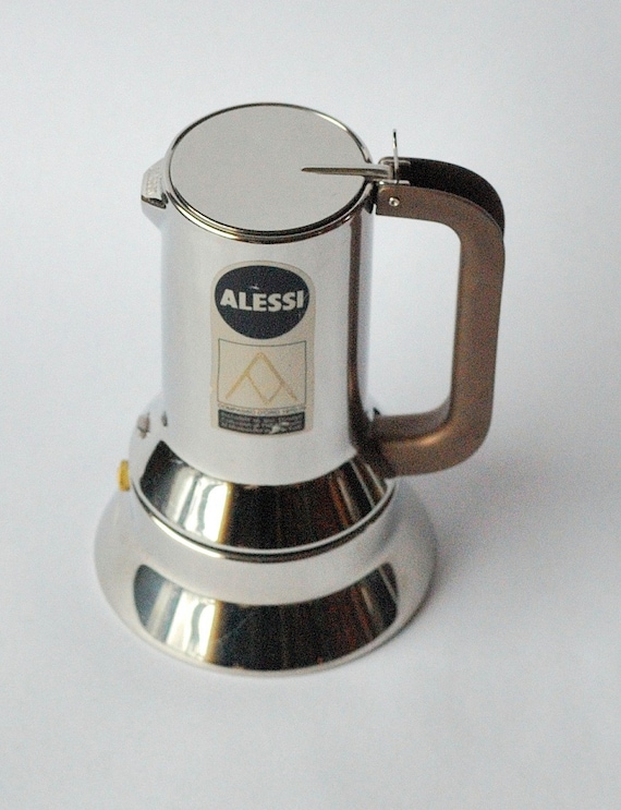 Alessi 9090 Stainless Espresso Coffee Maker / 3 cup / Stove