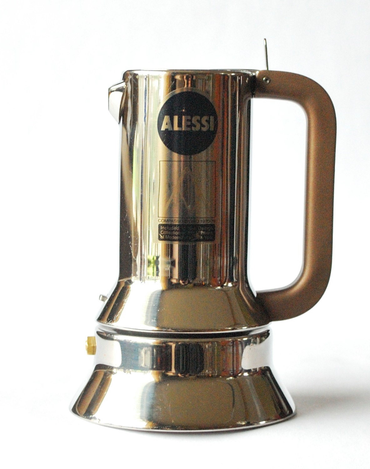 Alessi 9090 Stainless Espresso Coffee Maker / 3 cup / Stove
