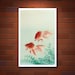 Japanese Art Fish Paintings Goldfish Ohara Koson Fine Art