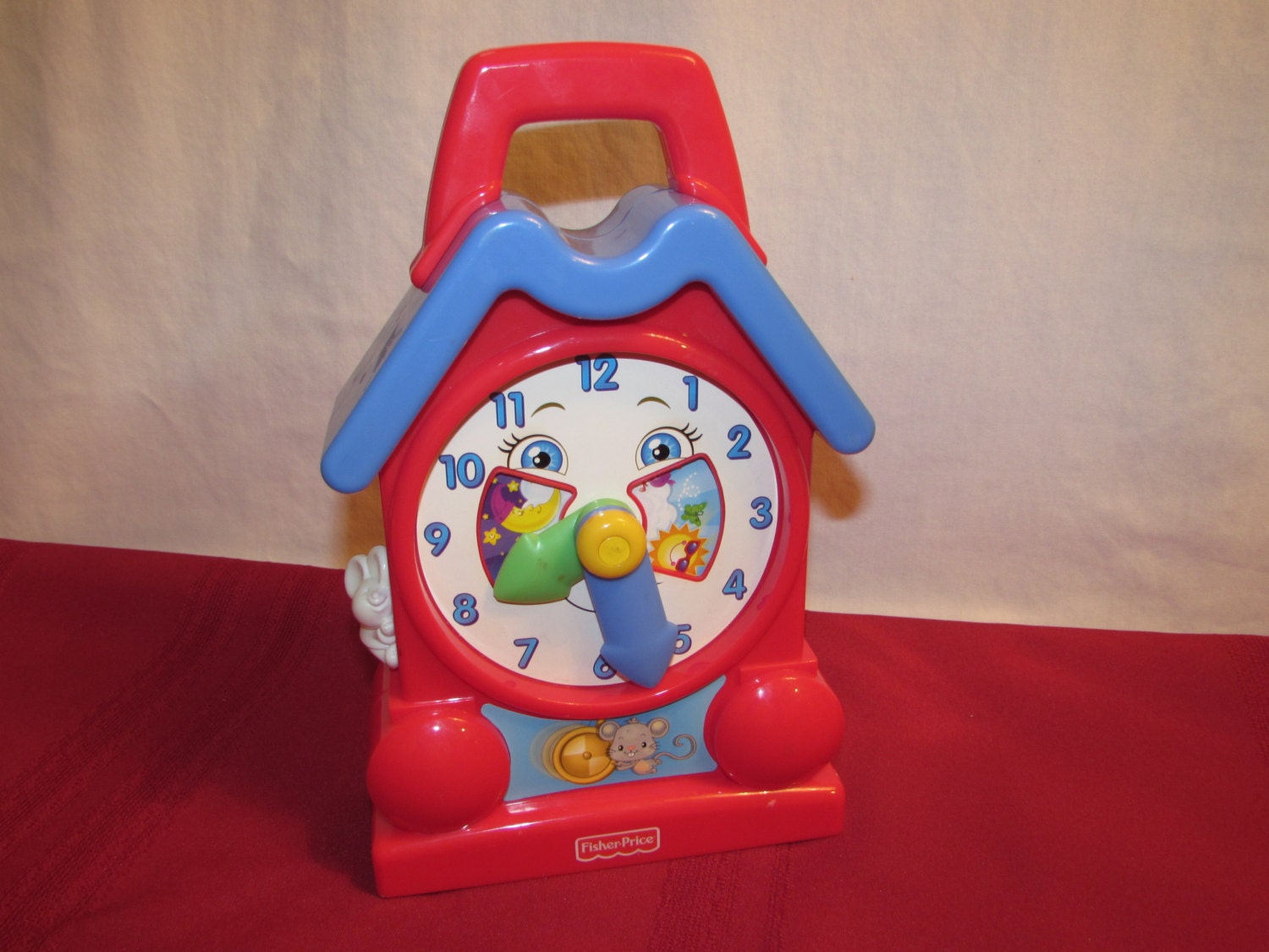 Fisher Price MUSICAL CLOCK 1994