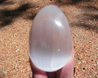 Selenite egg, crystal, mineral, new age, metaphysical