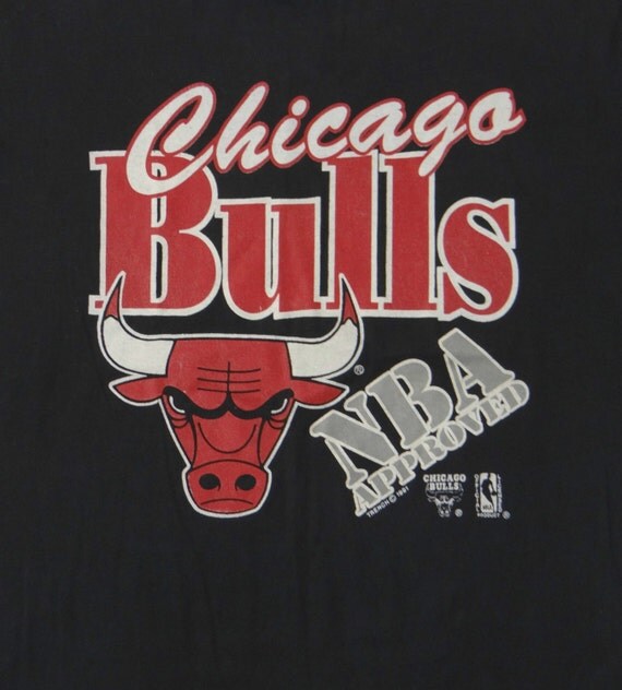 Vintage 1991 CHICAGO BULLS Shirt NBA Jordan by NicFitVintage