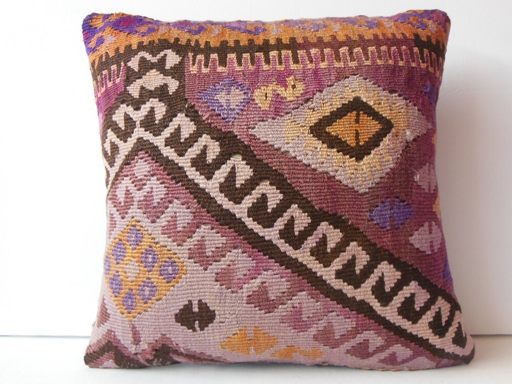 20x20 Aztec decorative pillow cover pastel throw pillow case