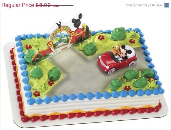 SUMMER SALE Mickey Mouse & Pluto Cake Kit Il_570xn