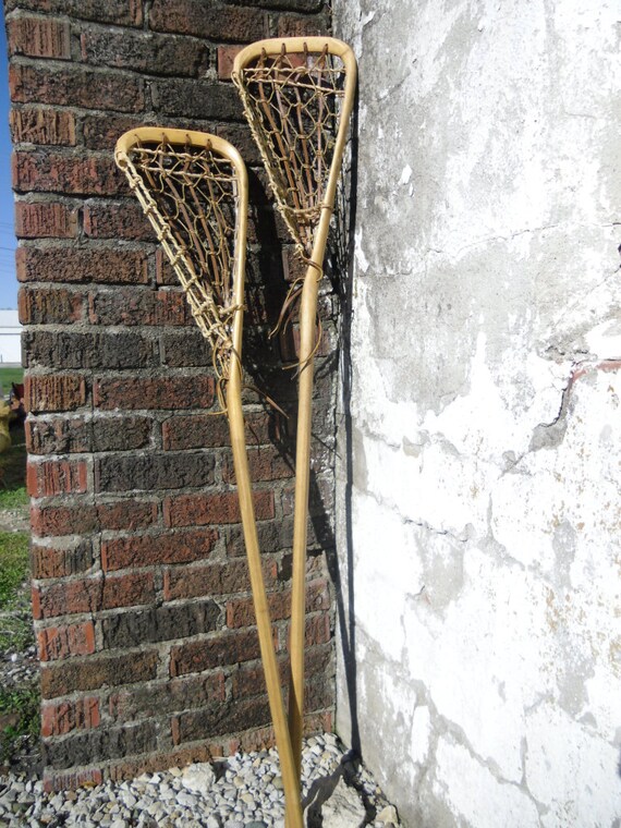 Sale Vintage Wood LaCrosse Stick by UPKC on Etsy