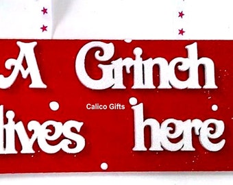 Grinch sign | Etsy