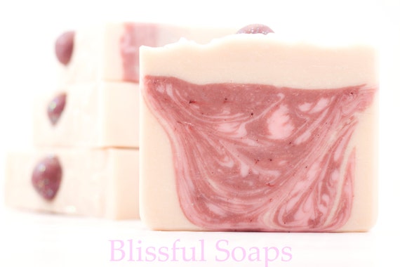 Black Raspberry Vanilla Handmade Artisan Natural Soap