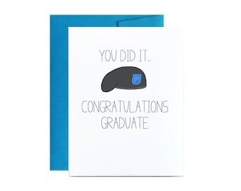 Army basic training graduation card - BCT military congrats you did it blue For a military soldier card. Little sloth cards