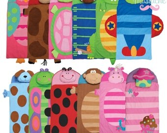 Personalized Nap Mats / Stephen Joseph / Boutique Blankets / Kids Sleeping Bag
