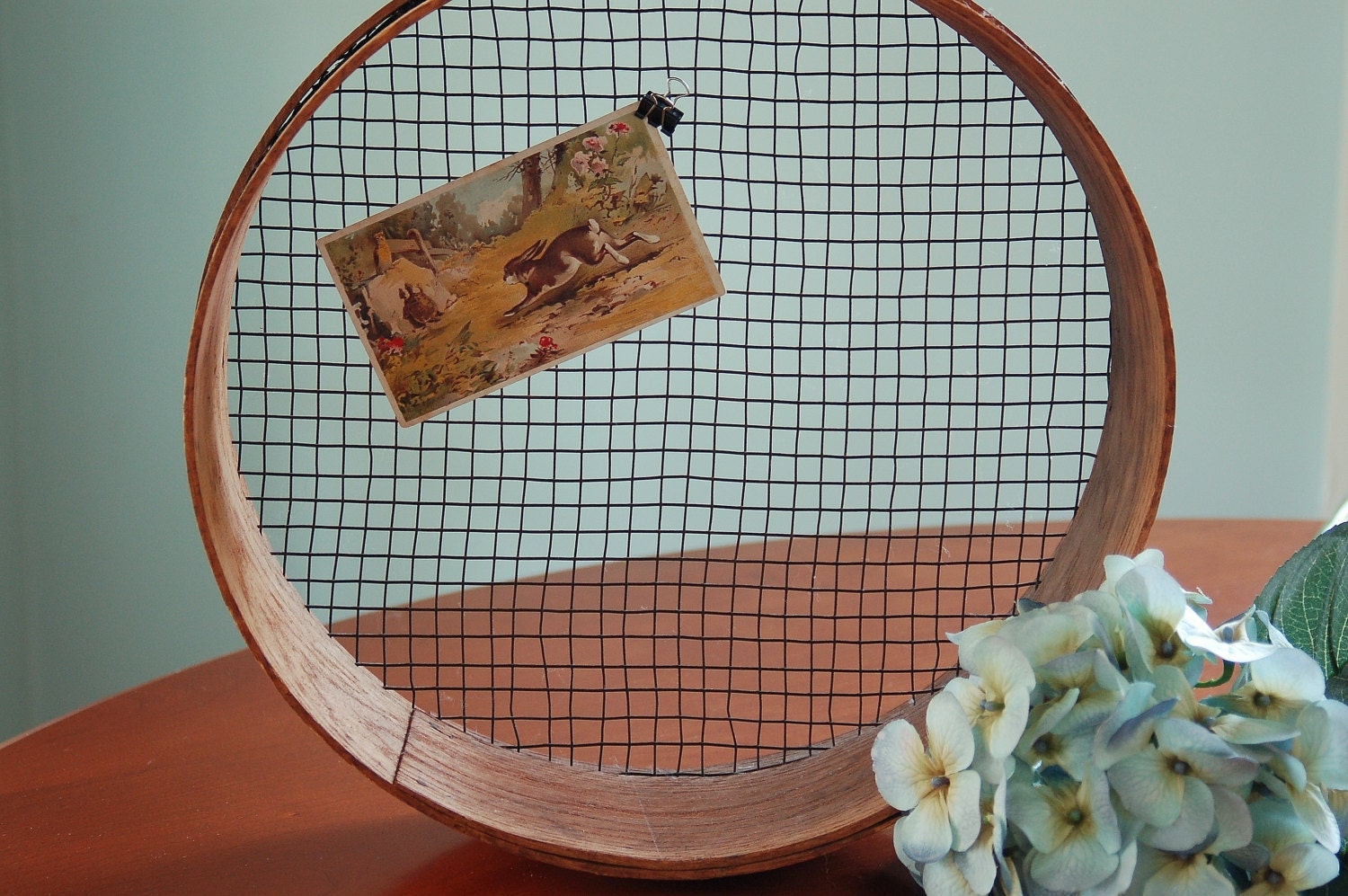 Large Antique Grain Sieve Grain Sifter Wall Decor Kitchen