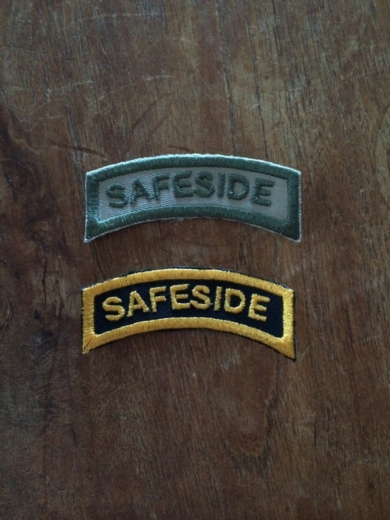 Military Morale Safeside Tab Patch