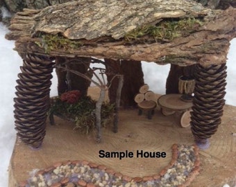 House Kit, Build Your Own Enchanted Fairy House or Hobbit Habitat, Eco ...