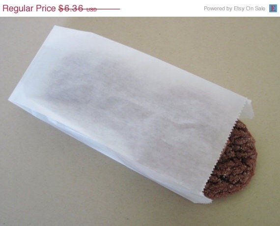 15% off - 100 Medium Transparent Glassine Bags for Party Favors and more Il_570xn