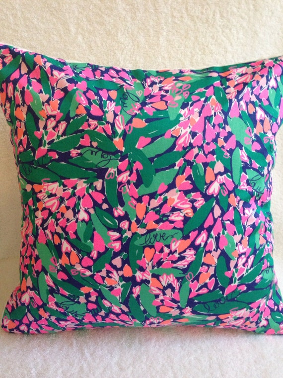 Lilly Pulitzer Pillowlilly Pillow Cover Dorm Pillow Cover