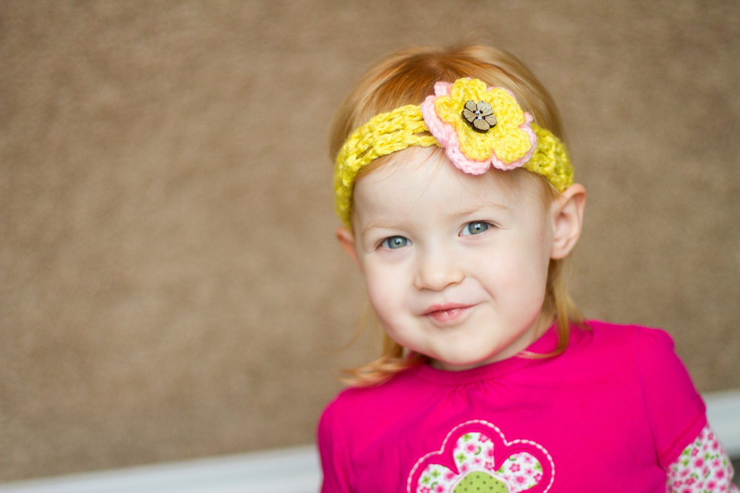 Cute Yellow Baby Headband