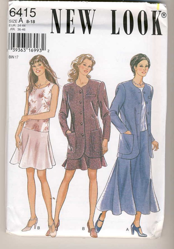 New Look 6415 Misses Dress in 2 Lengths and by Noahslady4Patterns