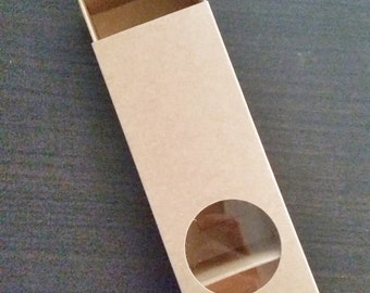 Eco-friendly Small Brown Macaron boxes