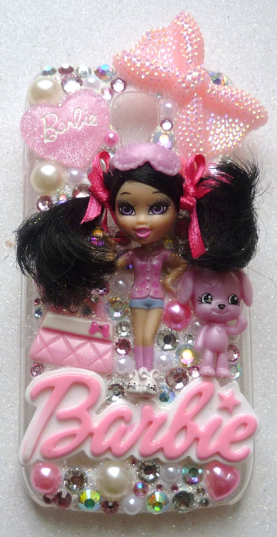 Barbie case for Samsung galaxy s3 mini s4 by BlingBlingBySharynxx