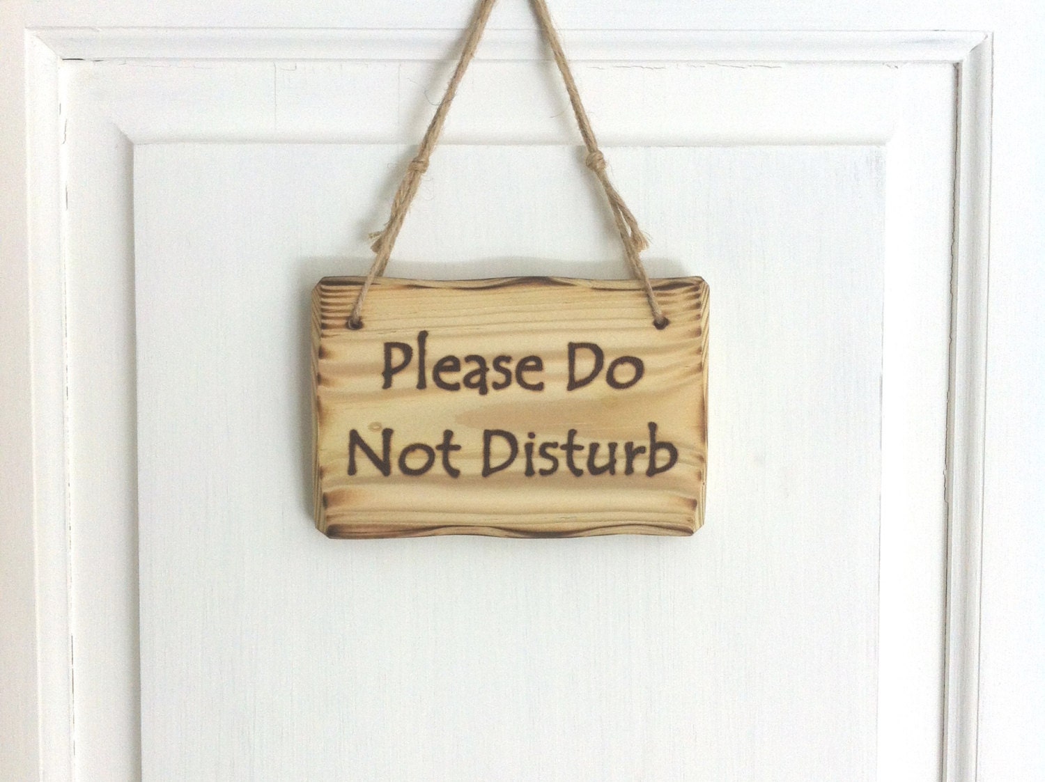 Driftwood Style Please Do Not Disturb Bedroom Office Bathroom