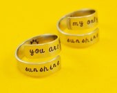 You Are My Sunshine - My Only Sunshine - Mother Daughter Ring Set Il_170x135