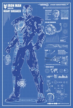 Iron Man Blueprints 894