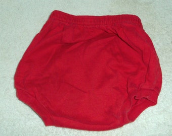Little Boys Vintage 60's,Red Cotton UNDERWEAR By BUSTER BROWN.12-18Mos
