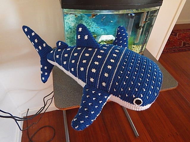 whale shark plush pattern