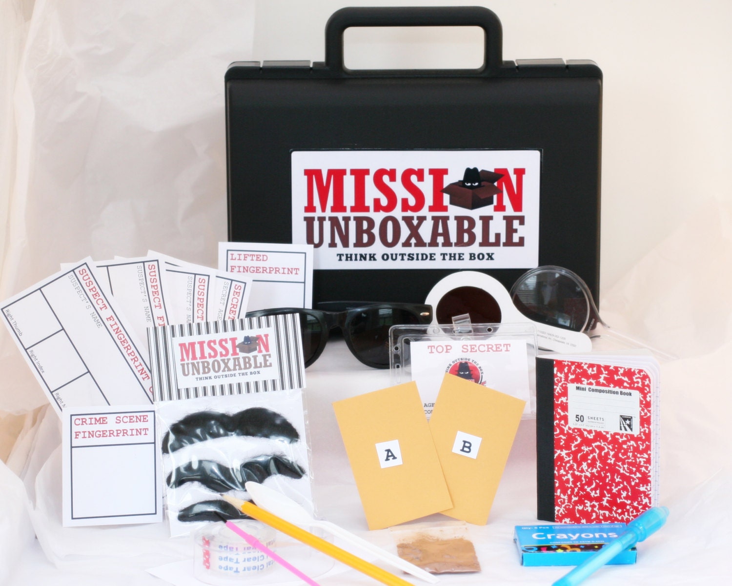 One time mailing of 4 Top Secret Agent Detective Spy Kit