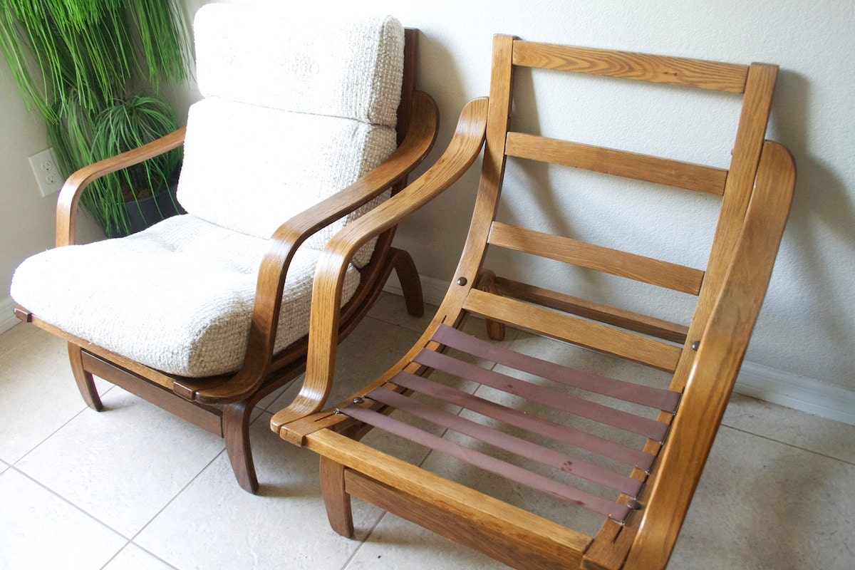 Mid Century Bentwood Lounge Chairs by CharltonEngland