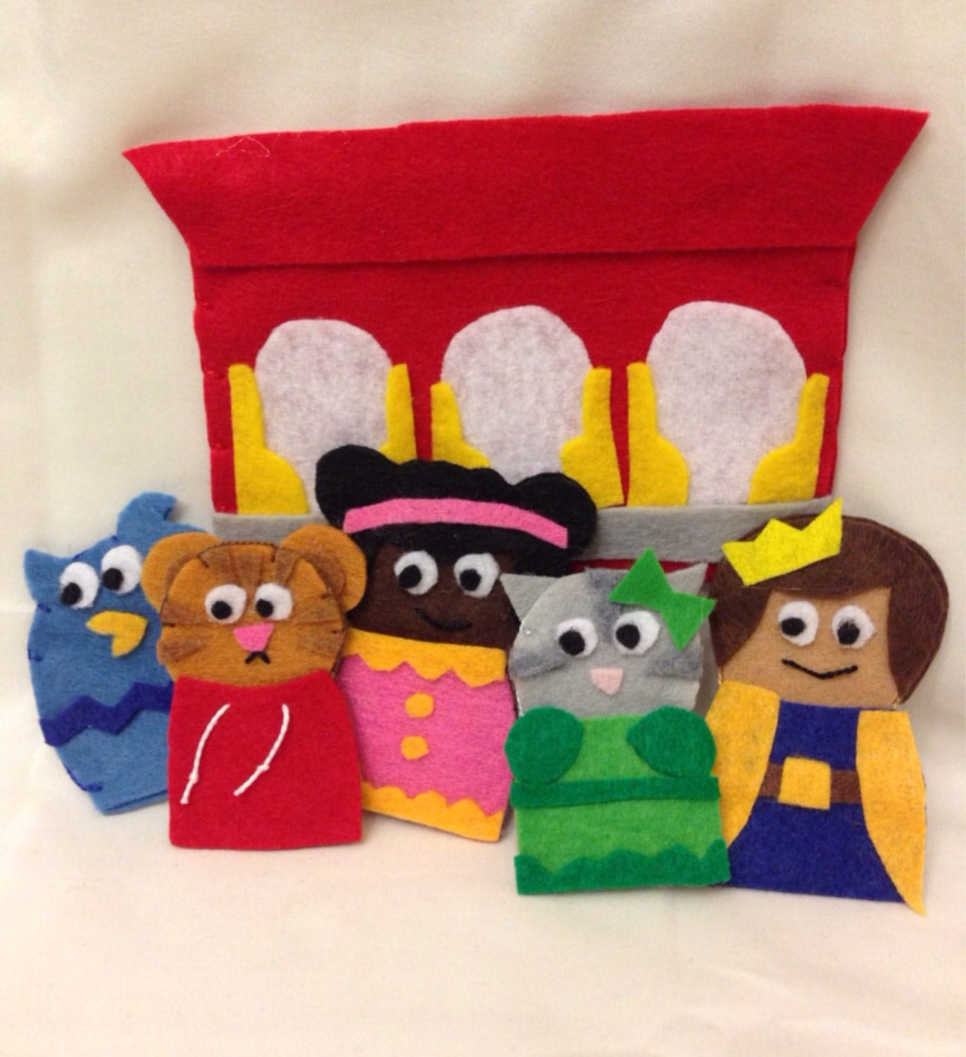 Daniel Tiger Felt Finger Puppets