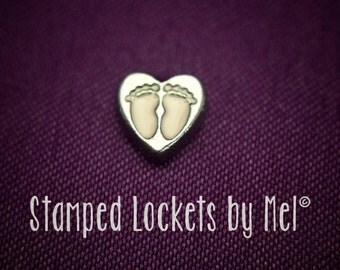 Beautiful Baby Girl Charm Set For Floating Lockets - Interchangeable Jewelry Charms