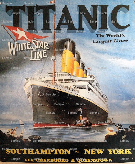 Titanic Edible Cake Toppers