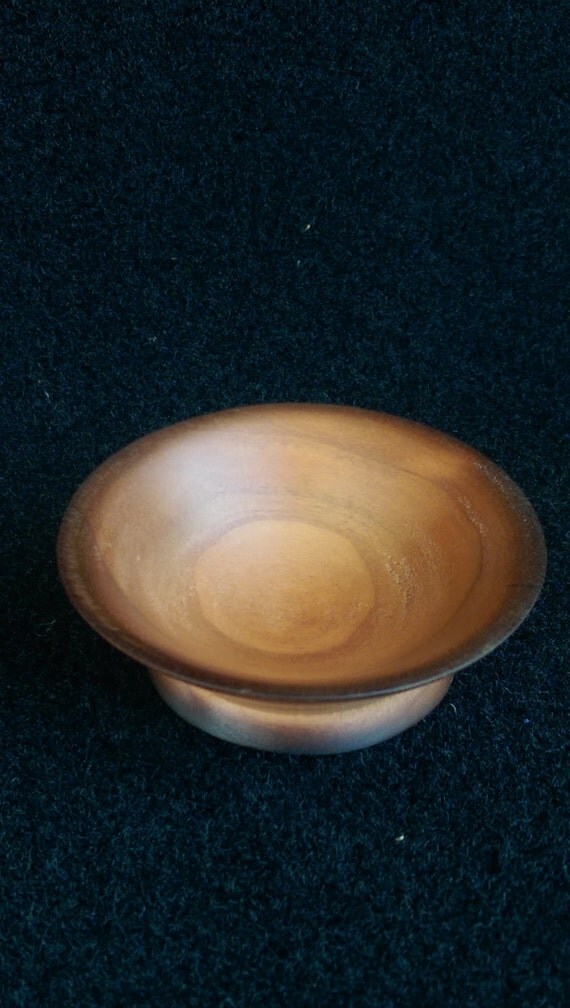 Items similar to small wooden ring bowl on Etsy