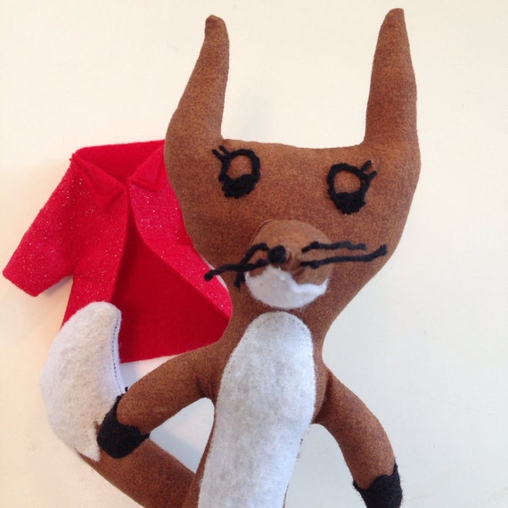 red fox doll