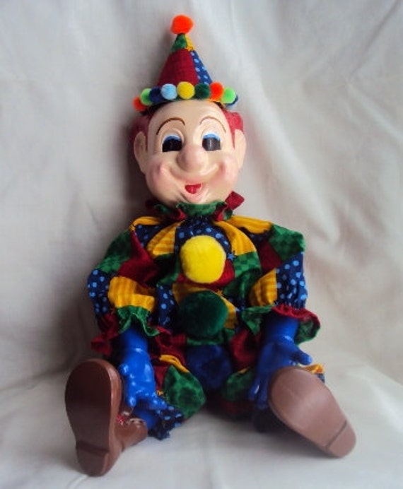 ceramic clown doll