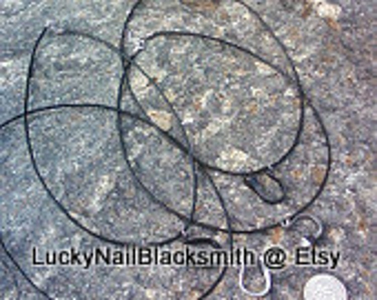 Handcrafted Lucky Horseshoe Nail Horseshoe by LuckyNailBlacksmith